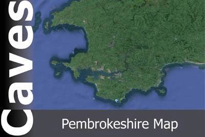 Pembrokeshire Caves Map
